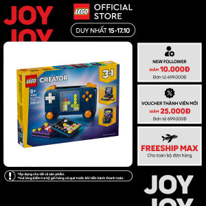 LEGO CREATOR 31380 Đồ Chơi Lắp Ráp Máy Chơi Game Cổ Điển (268 chi tiết)