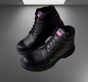 sepatu safety boots pria kickers sepatu kerja pabrik sepatu koki sepatu kerja lapangan ujung besi