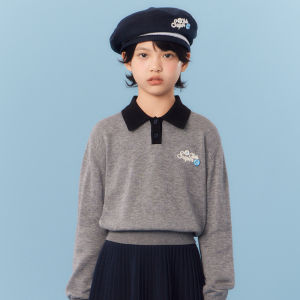 LOVESASAKIDS | High-tech Soft Wool Style Polo Sweater