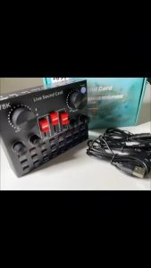 Bonkyo V8K Soundcard: Peralatan Siaran Langsung Profesional untuk TIKTOK Jangkar K Song Rekaman