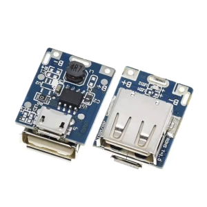 Modul Power Bank 18650 1 Slot Step Up Papan PCB Micro USB 5V Multi Charger