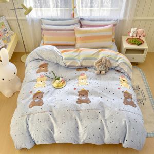 MOLORE | Thick Twill Brushed Cotton Bedding Set