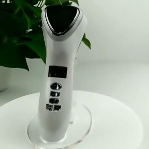 Ultrasonic Cryotherapy Machine LED Hot Cold Hammer face lifting Vibration Massager Anti Aging Skin Tightening Beauty Instrument