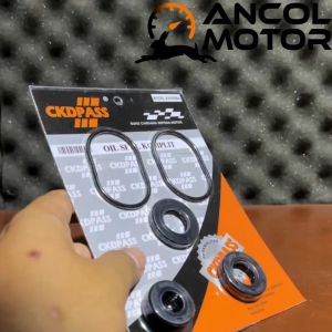CKDPASS Seal Sil Set oli Lengkap Karisma Supra x 125 Paket Komplit Motor Honda