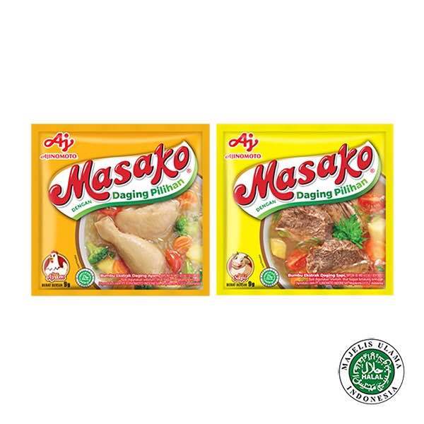 Masako Penyedap Rasa Varian Sapi Dan Ayam Lazada Indonesia