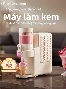 PINK BUNNY | Máy Làm Kem và Nước Ép Đá Tự Động Dùng Trong Nhà và Ngoài Trời