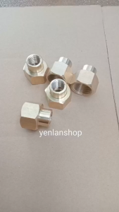 Măng sông chuyển bậc ren 14-22 ( nối thu 14-22)-đồng thau.