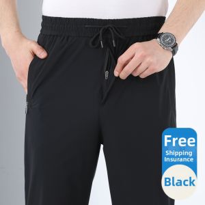 SHENGBA | Ice Silk Ultra Thin Quick Drying Mens Trousers