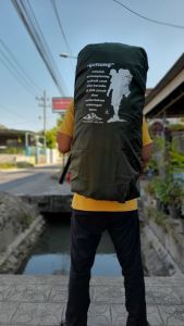 Rain Cover Bag Protector - Mantel Tas Carrier 60 Liter -