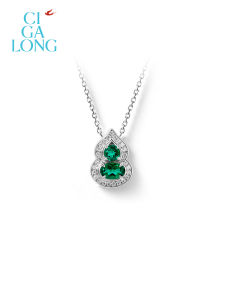 Ciga Long | Calabash Synthetic Emerald New Chinese Style Jewelry