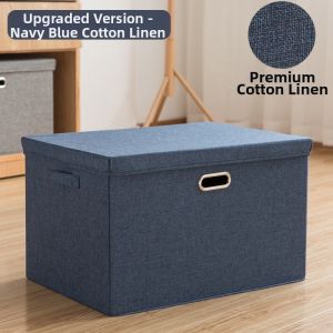 Collapsible Covered Clothes Storage Box
