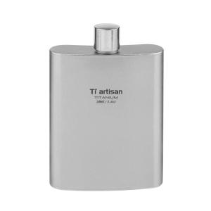 Tiartisan | Portable Titanium Alloy Thickened Wine Flask 100ml