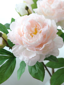 Luyang Peony Artificial Flowers Living Room Dining Table Decoration Plastic Or Silk Flowers Home Decorative Accessories