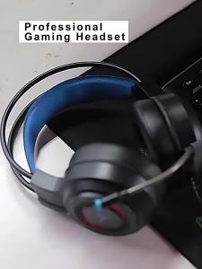 Headphone Gaming Komputer Laptop Headset Gaming Super Bass Suara Jernih Dengan RGB LED with Mic
