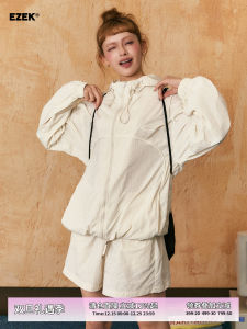 Áo Chống Tia UV Có Mũ Trùm Đầu EZEK UPF50+ Áo Chống Nắng Ngoài Trời Cho Nữ Bộ Đồ Bốn Mảnh Áo Và Quần Ngắn Chống Nắng Hai Mảnh