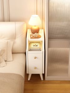 ZHUSHANXIA | Narrow Space Saving Wooden Side Table