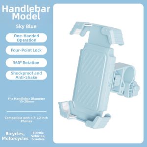 Anti-shake Shockproof Waterproof Motorcycle Phone Mount