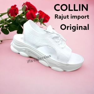 sepatu sandal collin rajut let kerren