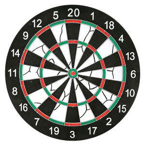 UEB 18inch Professional Dartboard with 6 Tip Darts Board Game Set for Adults and Kids Families