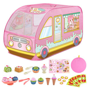 Kids Indoor Play Tent House Car Shop Role Play