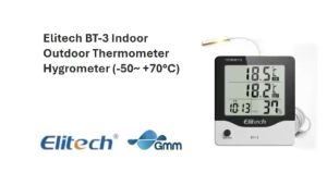 Elitech BT-3 Indoor Outdoor Thermometer Hygrometer (-50~ +70°C)
