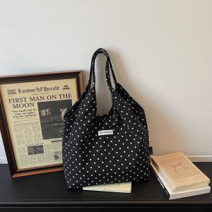 TANGKOU | Red Large Capacity Womens Tote Bag