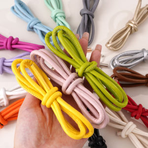 1m/Bag 6mm Colorful PU Leather Cord for Handmade DIY Phone Chain Pendant Keychain Bag Strap Handicraft Accessories Materials