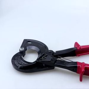 Insulated Ratcheting Cable Cutters Wire Pliers Heavy Duty Wire Cutters for Multi-Strand Aluminum & Copper Cables up to 240mm²