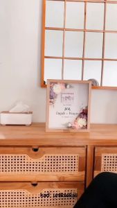 LANGSUNG JADI!!! Mahar Termurah 45x30cm Series Sage Green / Mahar Bebas Custom Warna