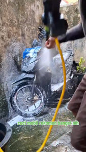 TANZU Mesin Cuci Mobil Tipe 9 BL Brushless dengan Tekanan Tinggi 300 Bar dan Baterai Li-ion 21V