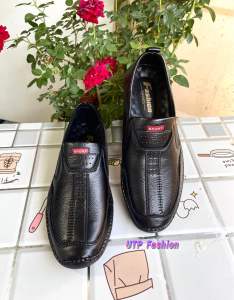 Giày lười nam da bò cao cấp..thiết kế hiện đạisắc sảo..đế cao su mềm được khâu sẵn chắc chắn..bảo hành một năm
