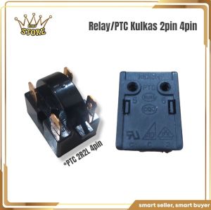 RELAY PTC KULKAS / RELAY PTC KULKAS 2 PIN 4 PIN