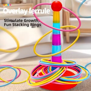 Interactive Educational Ring Toss Game Toy