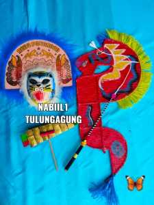 kuda lumping Gambang cambuk topeng harimau