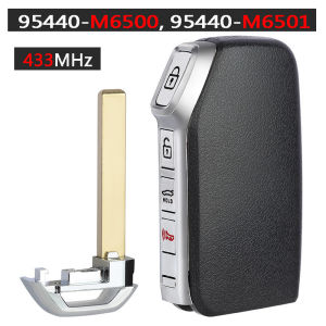 KEYECU 95440-M6100 95440-M6110 95440-M6211 95440-M7100 433MHz 8A Chip Keyless-Go Smart Remote Key Fob for Kia Cerato 2018-2021