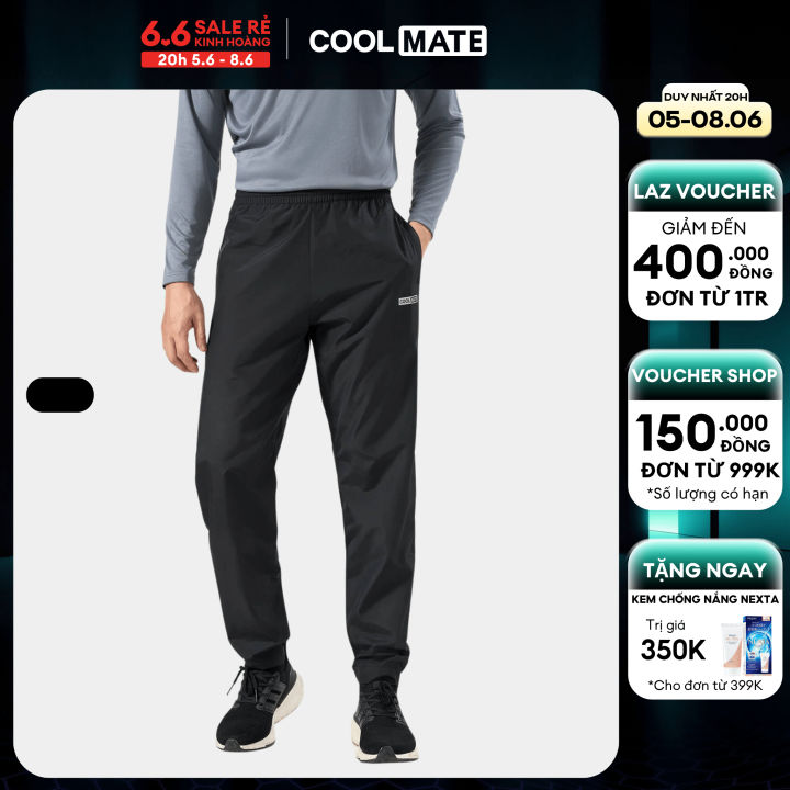 [CHỈ 20H 5-8.6 TẶNG QUÀ ĐƠN TỪ 399K]Quần Jogger nam Daily Wear trượt nước, chống nắng chống UV UV 99% - Coolmate