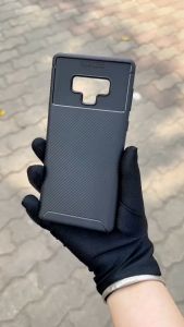 Ốp lưng cho Samsung Galaxy S23 Ultra S23+ S22 Ultra Note 9 Note 10+ Note 10 S9 S9+ S10 S10+ Chống Trầy Vân Carbon TPU