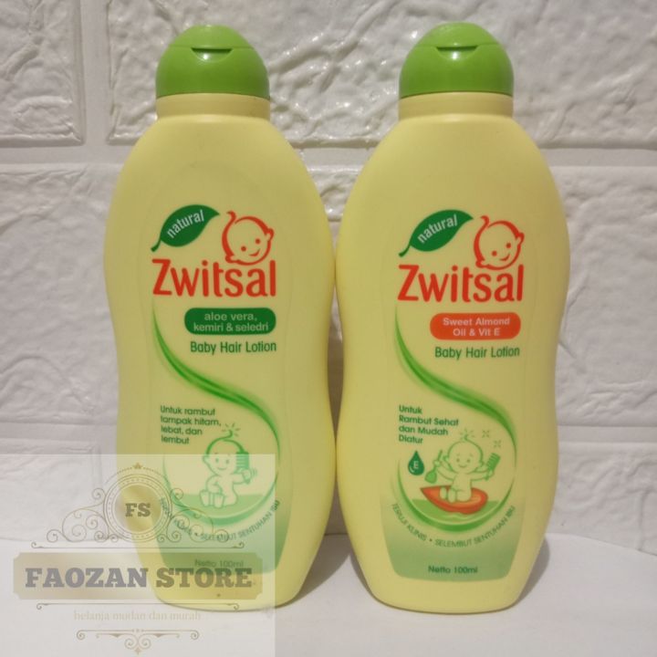 Zwitsal Baby Hair Lotion AloeveraKemiri&Seledri Sweet Almond