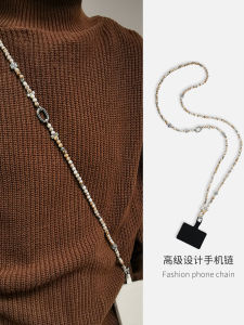 สร้อยข้อมือสายโทรศัพท์ Clove พร้อมลูกปัดเรซินลายดอกไม้ สายรัดข้อมือแบบสะพายข้าง สายแว่น เครื่องประดับแฟชั่นสำหรับผู้หญิง