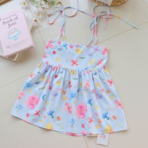 💋𝑩𝒀𝒁𝑨𝒁𝑨🌷Rosy Bow เสื้อสายเดี่ยวผูกไหล่น่ารักๆผ้านุ่มน่ารัก