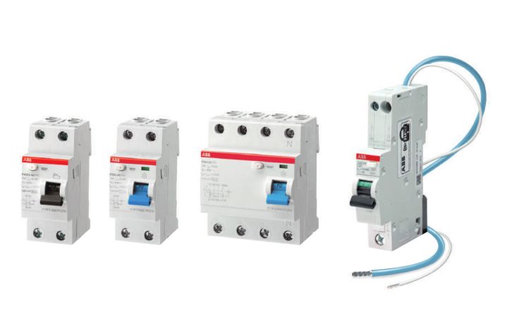 ABB RCBO DSE201 C6 AC30 6A 6kA 1P - N Blue อุปกรณ์ป้องกันกระแสไฟฟ้าเกิน ไฟฟ้าลัดวงจร และไฟฟ้ารั่ว 2CSR255051R1064