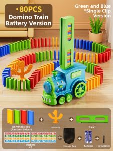 TEMiTANGMI | Educational Electric Domino Train Toy