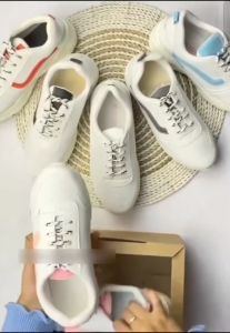 AURORA STORE - Sepatu Wanita Sneakers Wanita Imfort Gaya Kasual Cewek Korean Style