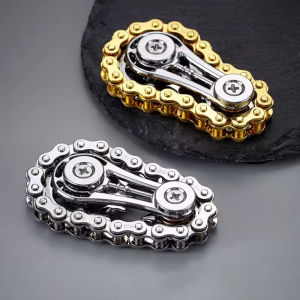 New Metal Sprockets Flywheel Fingertip Gyro Fidget Spinner Antistress Anxiety Bike Chains EDC Spinner Fidget Toys for Gifts