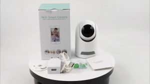 4MP PTZ Baby & Pet Monitor WiFi 355° Indoor Security Camera with Two-Way Voice Intercom CCTV Surveillance for Home ICSEE