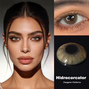 VISUASHOW Hidrocorcolor Half Yearly Small Pupil Colored Contact Lenses Eye Beauty Makeup Lens For Daily Party Cosmetic 71