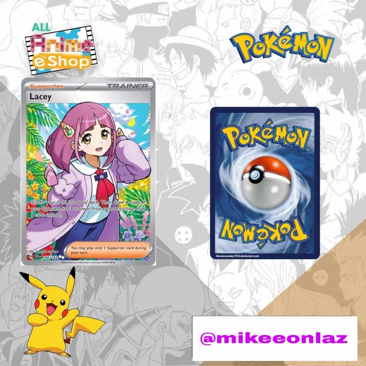 AUTHENTIC Pokemon Card Lacey 166/142 Unified Minds English Refurbished mikeeonlaz | Lazada PH AUTHENTIC Pokemon Card Lacey 166/142 Unified Minds English Refurbished mikeeonlaz | Lazada PH