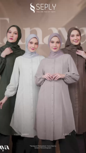 TUNIK SEPLY TANAYA 02 TUNIC POLOS TERBARU DAILY KASUAL KEKINIAN KONDANGAN KULIAH TERMURAHHH