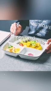 Multipurpose Ceramic Divided Dinner Plate