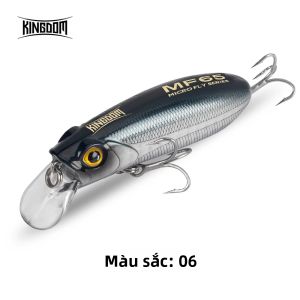 Kingdom | Mồi Câu Giả Cứng Kingdom Sinking Floating Fishing Lure 45mm/55mm/65mm Mồi Giả Minnow Wobblers Swimbait Dành Cho Cá Bass Cá Hồi Cá Chó